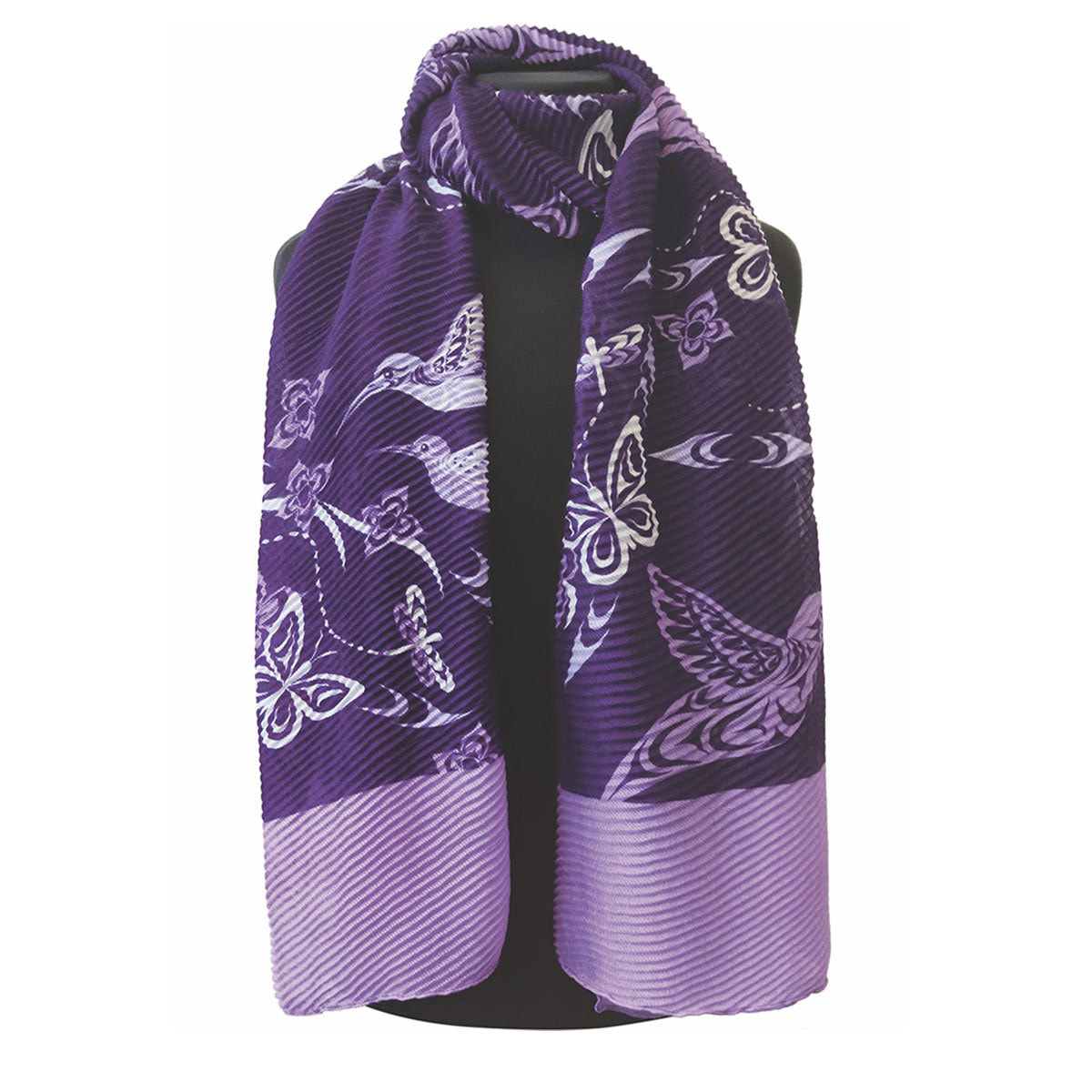 NW multicolor handloomed scarves Andean unique designs 